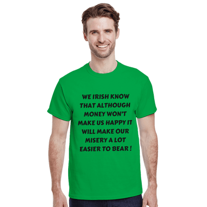 Heavyweight Unisex Crewneck T-shirt | Gildan® 5000 Irish Green - Gilded Age Store