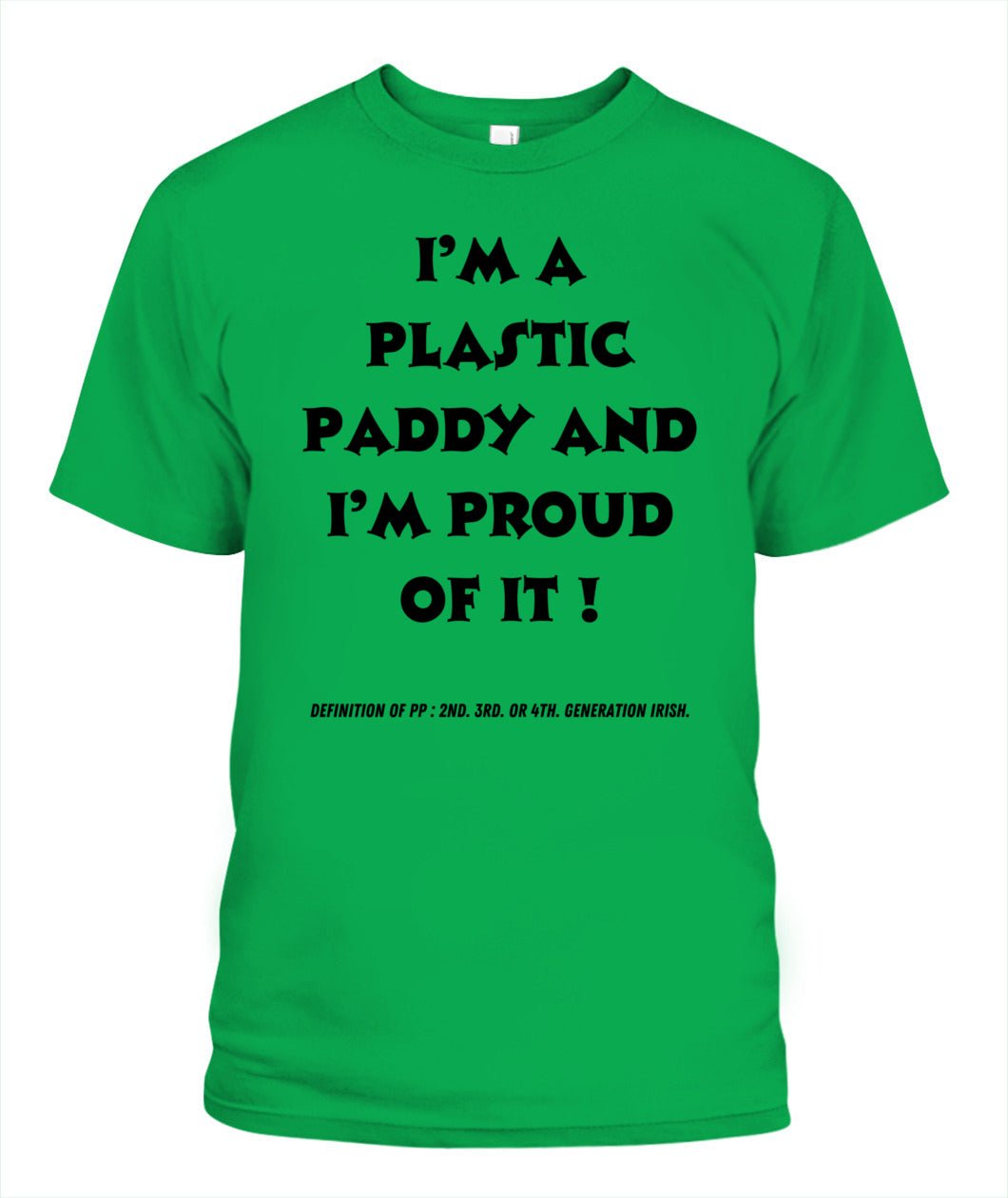 Funny St Patricks Day Unisex T-Shirt | Gildan 5000 - Gilded Age Store