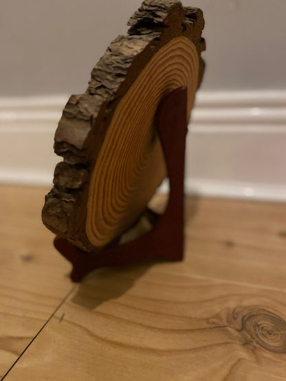 Personalized Photo on Rustic Wood Slice | Unique Custom Photo GiftCustom Photo Wood Slice Gift | Personalized  Ornament & Keepsake