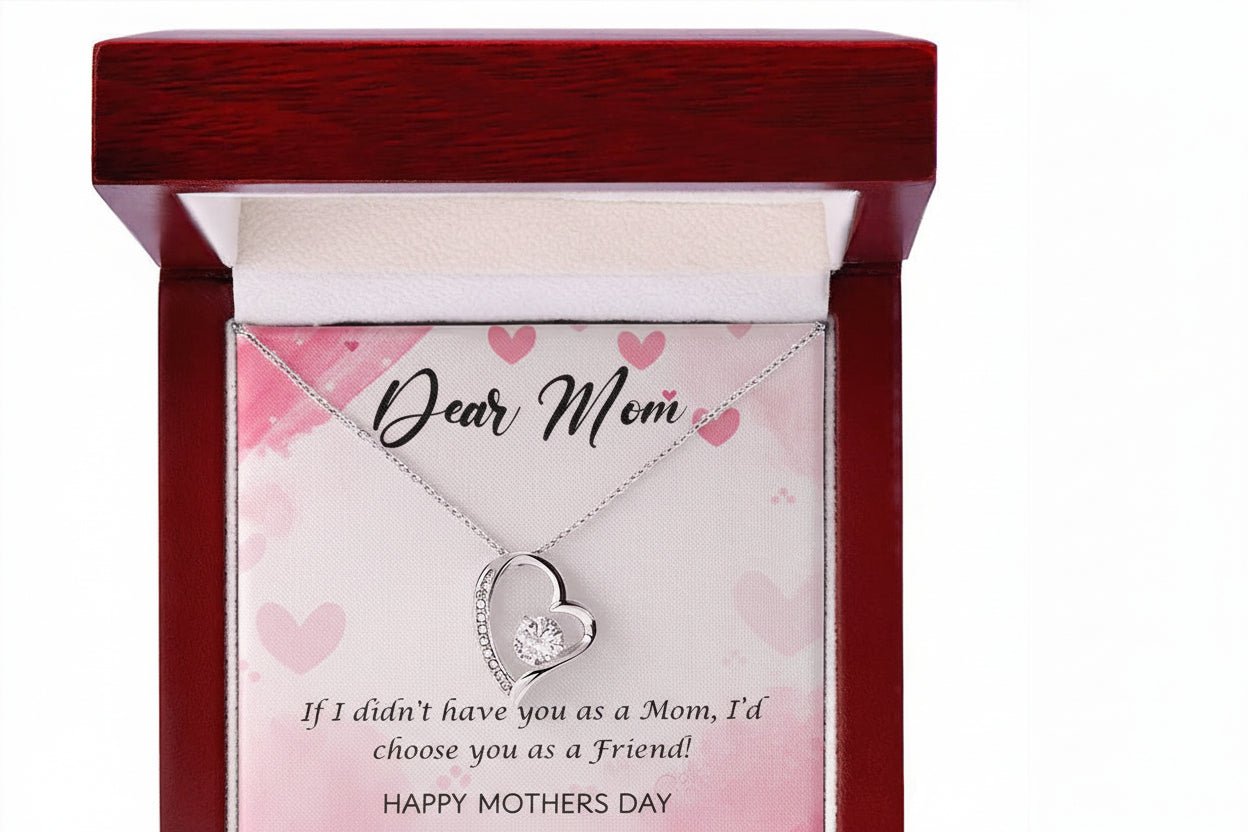 Mothers Day Necklace Gift from daughter. - Gilded Age Store