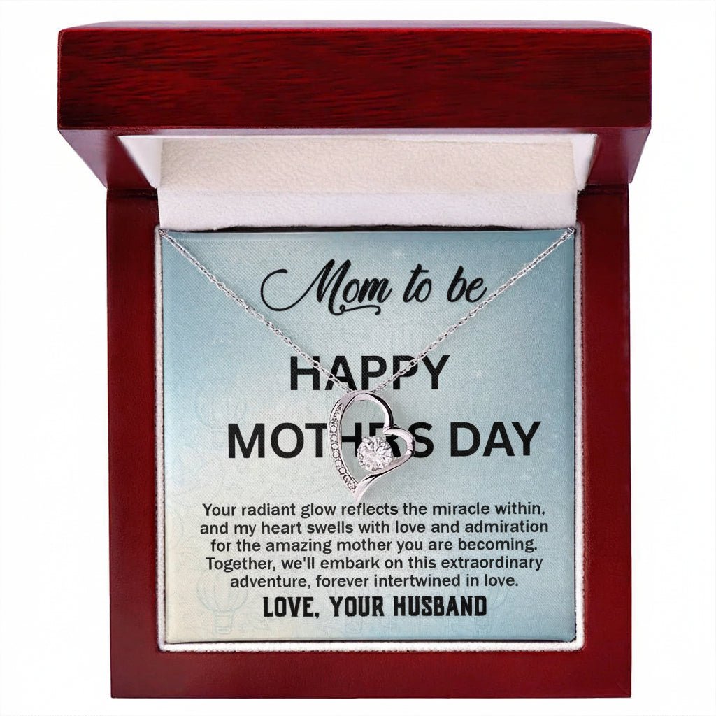 Mothers Day Necklace Gift for mother to be. - Gilded Age Store