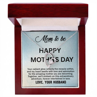Mothers Day Necklace Gift for mother to be. - Gilded Age Store