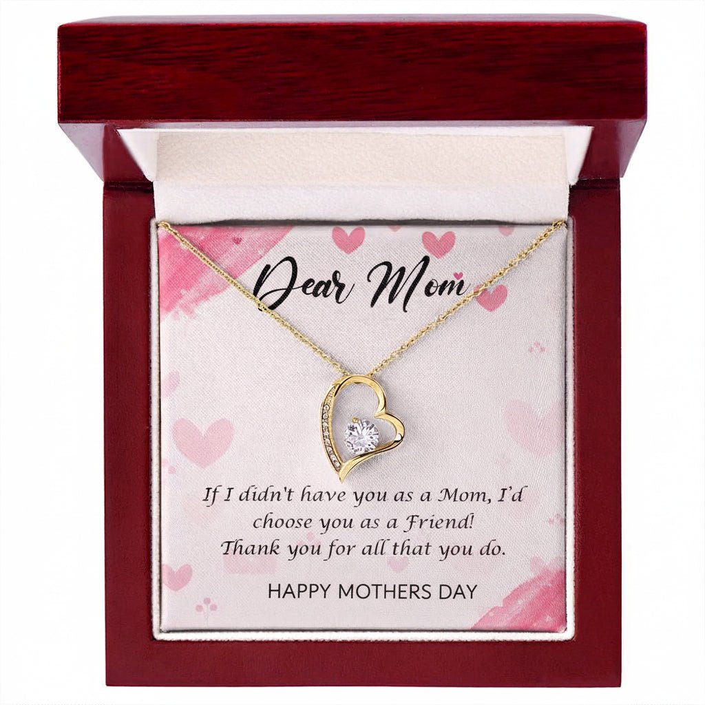 Mothers Day Necklace Gift from daughter. - Gilded Age Store