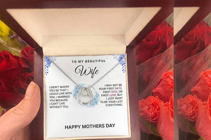 Mothers Day Necklace Gift for my beautiful wife. - Gilded Age Store