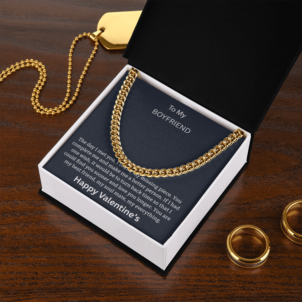 To My Boyfriend So Glad I found You - Happy Valentine's Day - Gilded Age Store