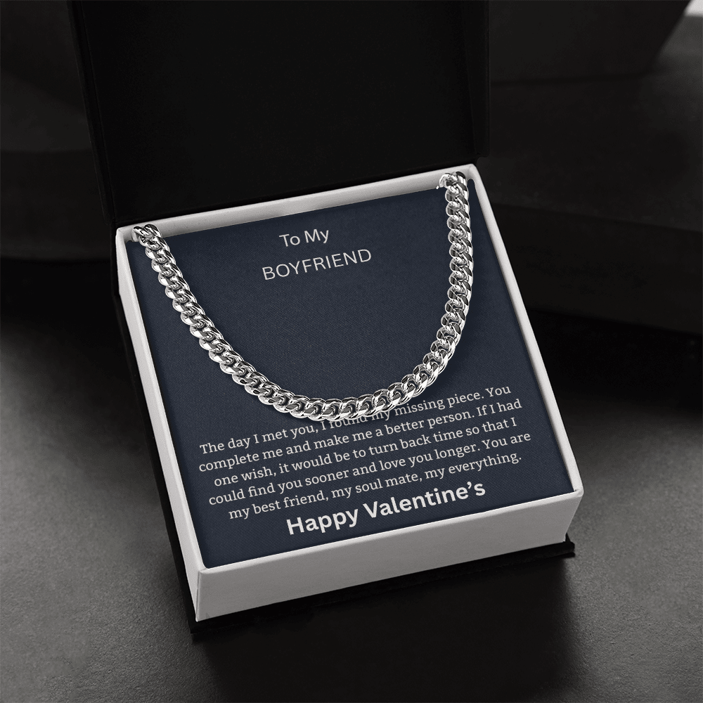 To My Boyfriend So Glad I found You - Happy Valentine's Day - Gilded Age Store