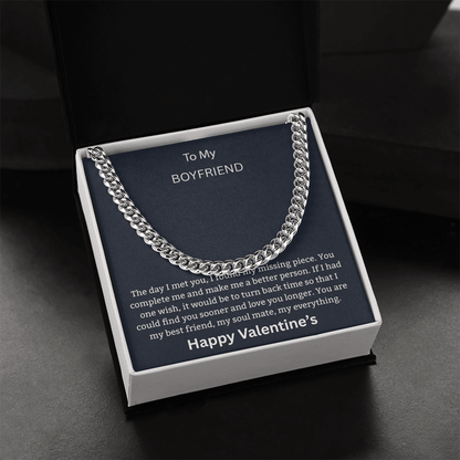 To My Boyfriend So Glad I found You - Happy Valentine's Day - Gilded Age Store