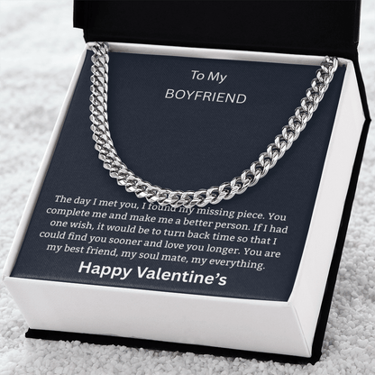 To My Boyfriend So Glad I found You - Happy Valentine's Day - Gilded Age Store