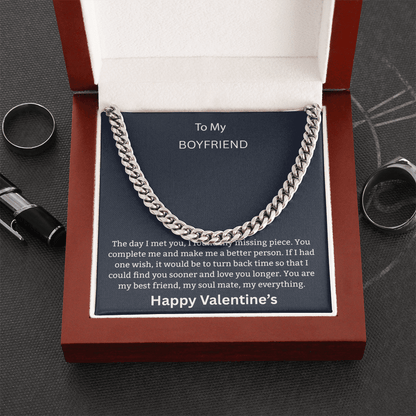 To My Boyfriend So Glad I found You - Happy Valentine's Day - Gilded Age Store