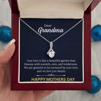 Happy Mothers Day Grandma Necklace - Gilded Age Store