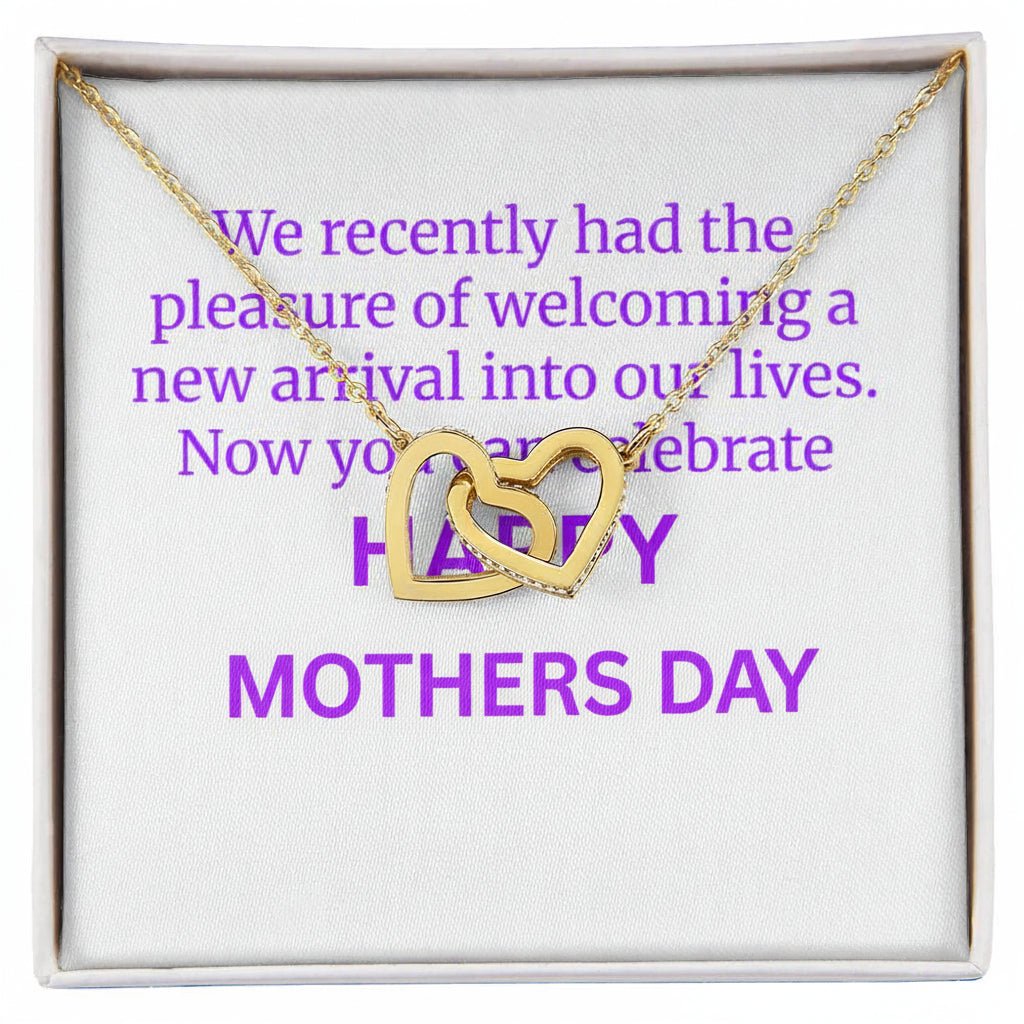 Mothers Day Necklace gift for a first time Mother - Gilded Age Store