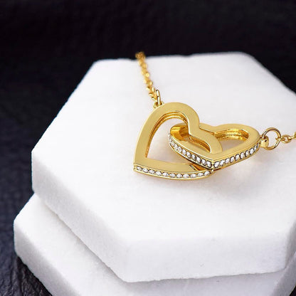 Mothers Day Necklace gift from Daughter complete with beautiful message card. - Gilded Age Store