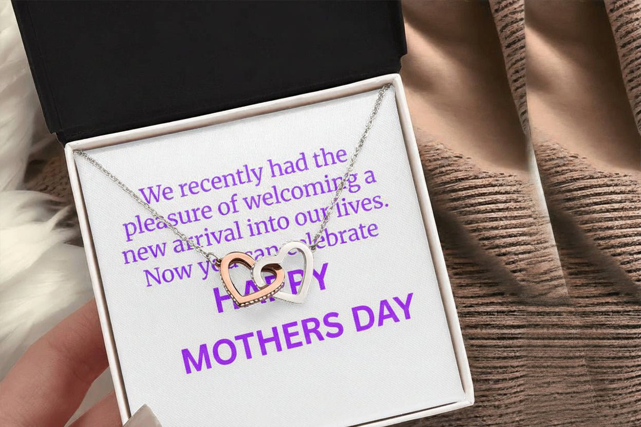 Mothers Day Necklace gift for a first time Mother - Gilded Age Store