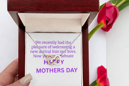 Mothers Day Necklace gift for a first time Mother - Gilded Age Store