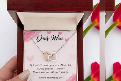 Mothers Day Necklace gift from Daughter complete with beautiful message card. - Gilded Age Store