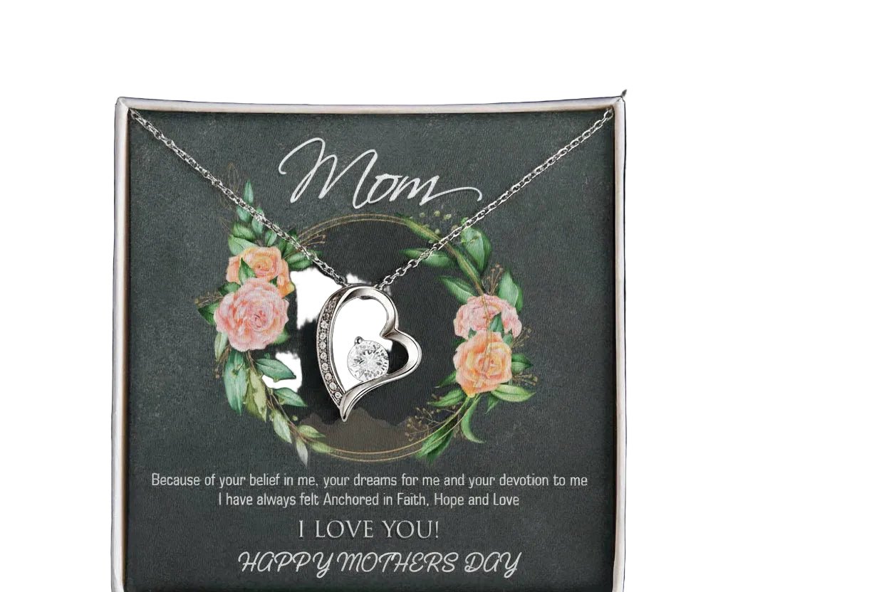 Mothers Day Necklace Gift from son or daughter - Gilded Age Store