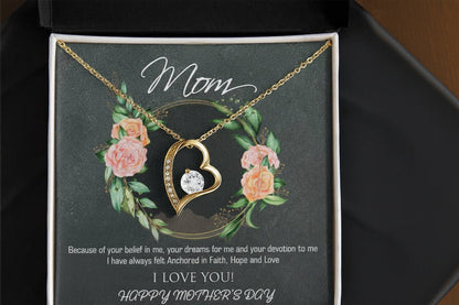 Mothers Day Necklace Gift from son or daughter - Gilded Age Store