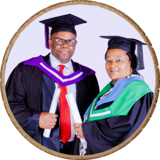 Graduation gifts for her couple photo on wood slice