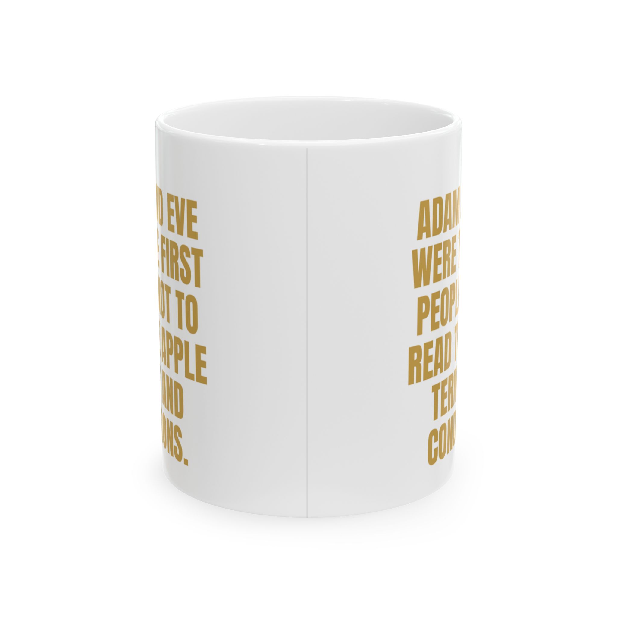 Adam And Eve Terms And Conditions – Novelty Coffee Mug - Image 2