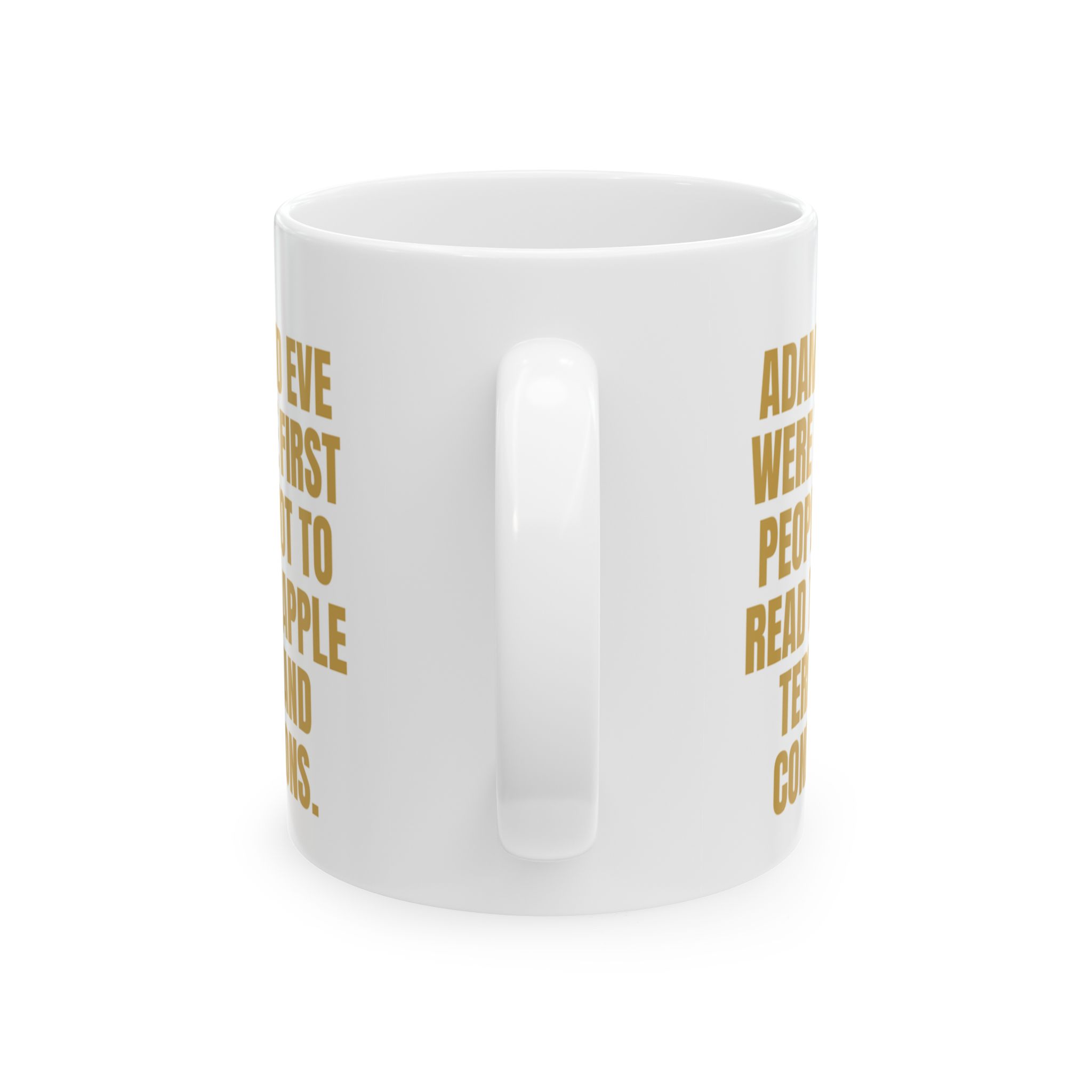 Adam And Eve Terms And Conditions – Novelty Coffee Mug - Image 3