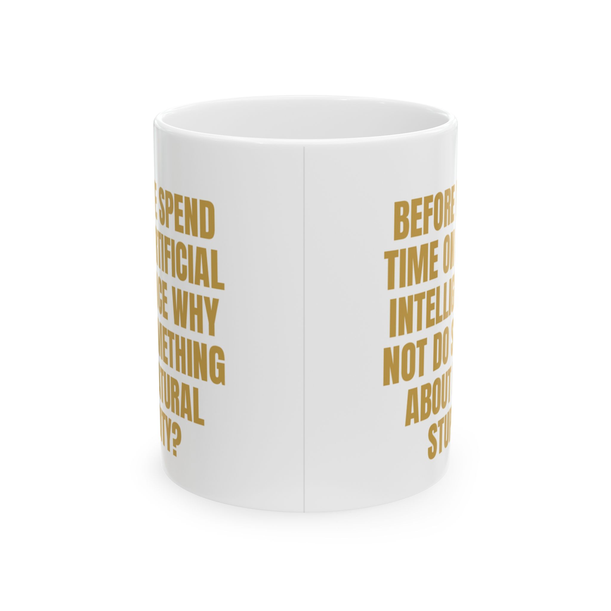 Artificial Intelligence, Natural Stupidity – Sarcastic Mug - Image 2