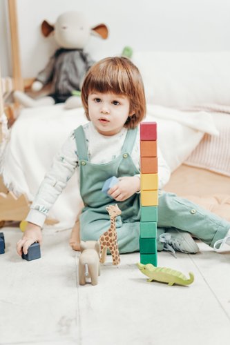 Original photo of a little boy