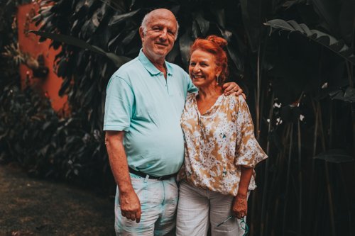 Original photo of a couple